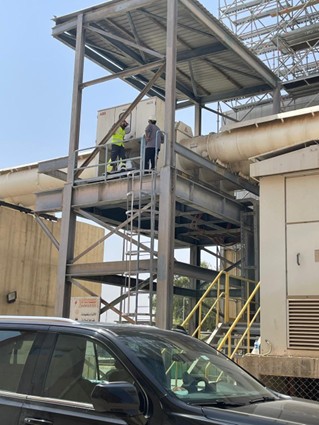 اعمال تأهيل منظومة التبريد المركزي لمحطة كهرباء كركوك الغازية